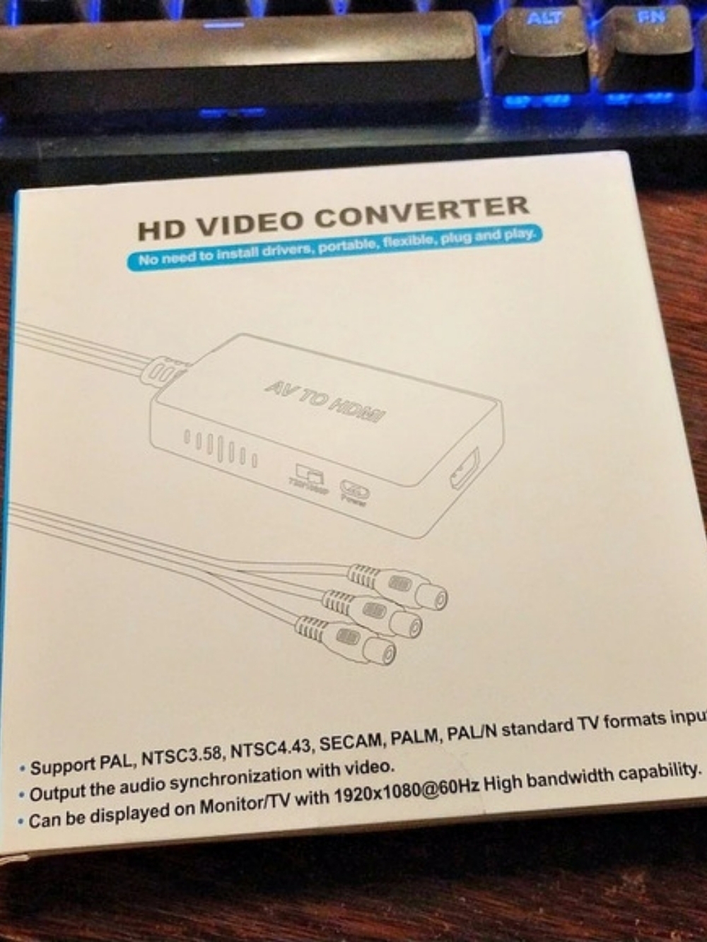 AV to HDMI Video Converter